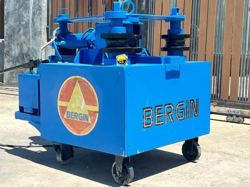 เครื่องดัดท่อแป๊ปไฟฟ้า BERGIN ขนาด 1 :2”~ 4” มอเตอร์ Mitsubishi 5 HP⚡️220V⚡️‼️โมลด์ลูกดัดมีมาชุดเดียว ขนาด 2”‼️