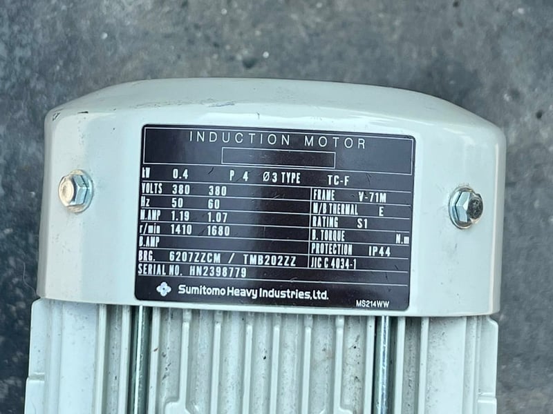 💥#ของใหม่เก่าเก็บ💯💥 🔴#มอเตอร์เกียร์ทดกำลังญี่ปุ่น🇯🇵SUMITOMO JP🇯🇵⚡️380V⚡️💥#ของใหม่เก็บสแปยังไม่ได้ใช้งาน💯💥 💥#ของใหม่เก่าเก็บ💯💥 🔴#มอเตอร์เกียร์ทดกำลังญี่ปุ่น🇯🇵SUMITOMO JP🇯🇵⚡️380V⚡️💥#ของใหม่เก็บสแปยังไม่ได้ใช้งาน💯💥