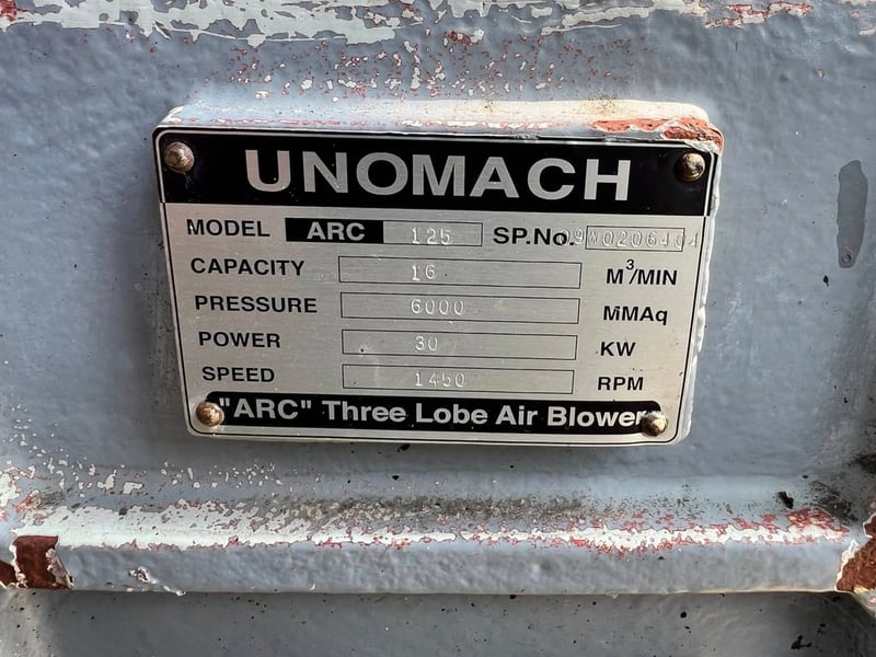 รูทโบลเวอร์อัดอากาศ(RootBlower) UNOMACH - ARC มีมาเฉพาะตัวรูทแท่นฐานและหม้อกรอง เข้ามาหลายตัว (ไม่มีมอเตอร์) รูทโบลเวอร์อัดอากาศ(RootBlower) UNOMACH - ARC มีมาเฉพาะตัวรูทแท่นฐานและหม้อกรอง เข้ามาหลายตัว (ไม่มีมอเตอร์)