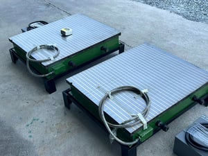 แม่เหล็กไฟฟ้า ขนาด 500 x 600 mm แถมฟรีหม้อแปลงไฟ 220V มีเข้ามา 2 ตัว แม่เหล็กไฟฟ้า ขนาด 500 x 600 mm แถมฟรีหม้อแปลงไฟ 220V มีเข้ามา 2 ตัว