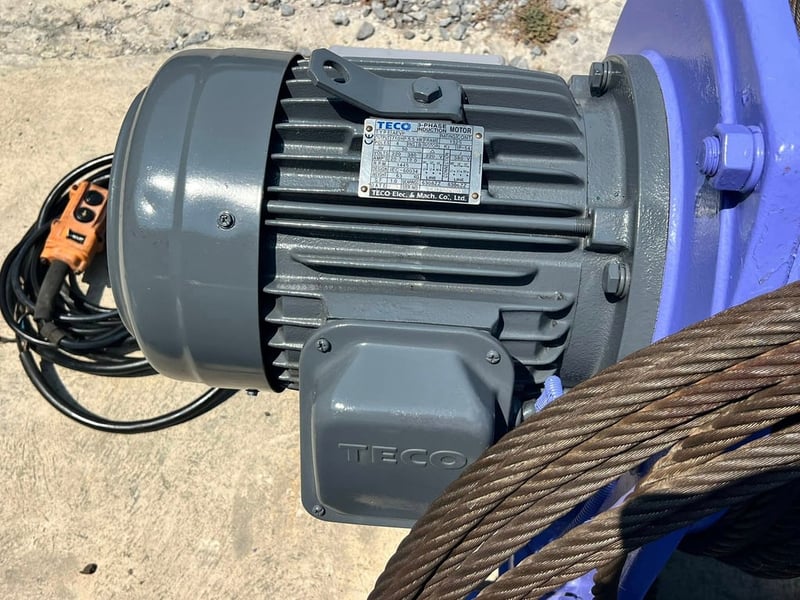 กว้านสลิงไฟฟ้า COME UP TAIWAN วิ้นซ์สลิง ขนาด 2.2 ton (2200 kg)⚡️380V⚡️เข้ามา 3 ตัว