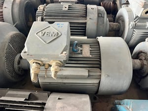 มอเตอร์ไฟฟ้ากำลัง🇩🇪 VEM Germany 🇩🇪ขนาด 75 HP  4 pole  1470 rpm⚡️380V⚡️เข้ามา 3 ตัว
