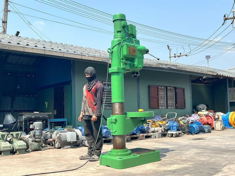 แท่นสว่านเจาะต้าปญี่ปุ่น🇯🇵YOSHIDA JAPAN🇯🇵รุ่นงานใหญ่ YUD-600 เจาะโต 2” ต๊าปโต 1”⚡️380V⚡️ แท่นสว่านเจาะต้าปญี่ปุ่น🇯🇵YOSHIDA JAPAN🇯🇵รุ่นงานใหญ่ YUD-600 เจาะโต 2” ต๊าปโต 1”⚡️380V⚡️