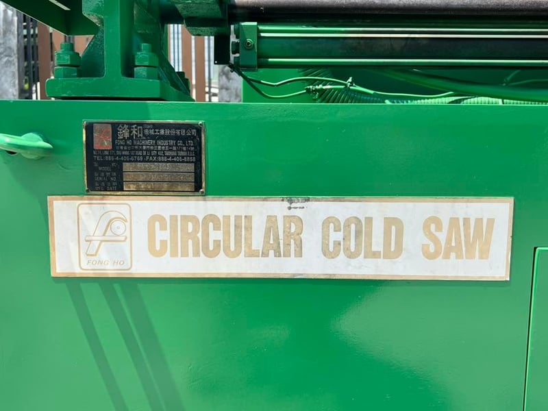 เครื่องตัดเหล็กแป้ปเหล็กเพลา(COLD_SAW) CIRCULAR COLD SAW ระบบไฟ 380V สภาพสวยพร้อมใช้ 