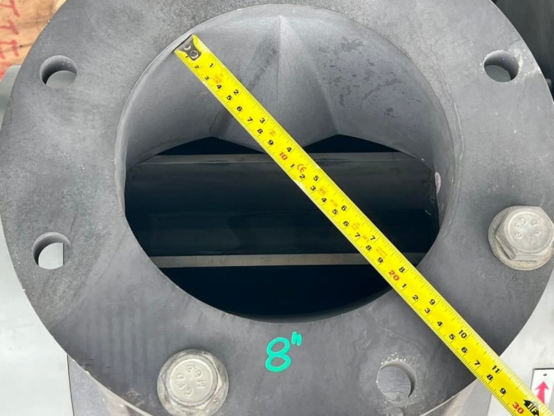 แอล็อค(AIRLOCK)🇫🇷NEU TRANSF ‘ AIR🇫🇷ขนาดปาก 8” ทรงกลม ทรงเหลี่ยม ติดตั้งเกียร์พร้อมใช้⚡️380V⚡️เข้ามา 2 ตัว💥#ของใหม่เก็บสแปยังไม่ได้ใช้งาน💯💥