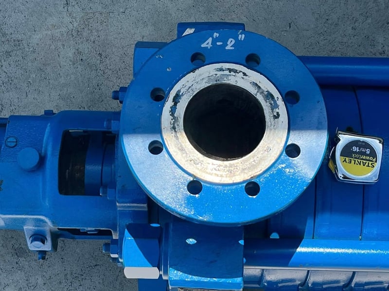 ปั้มมัลติจสเตทหลายใบพัด 🇩🇪SULZER WEISE GERMANY🇩🇪 งานยุโรปสเตนเลสเกรดพรีเมี่ยม 4”~ 2” H : 639 m Q : 40.3 m3h ใช้กับมอเตอร์ขนาด 150 ~ 180 HP เข้ามา 3 ตัว ปั้มมัลติจสเตทหลายใบพัด 🇩🇪SULZER WEISE GERMANY🇩🇪 งานยุโรปสเตนเลสเกรดพรีเมี่ยม 4”~ 2” H : 639 m Q : 40.3 m3h ใช้กับมอเตอร์ขนาด 150 ~ 180 HP เข้ามา 3 ตัว