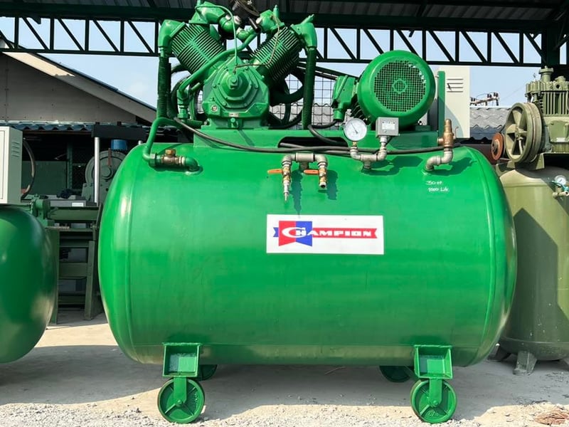 เครื่องปั้มลมแชมเปี้ยนส์🇺🇸CHAMPION USA🇺🇸Press 200 psi⚡️380V⚡️สภาพสวยเช็คฟิตพร้อมใช้งาน เครื่องปั้มลมแชมเปี้ยนส์🇺🇸CHAMPION USA🇺🇸Press 200 psi⚡️380V⚡️สภาพสวยเช็คฟิตพร้อมใช้งาน