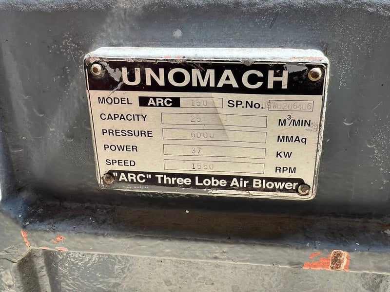 รูทโบลเวอร์อัดอากาศ(RootBlower) UNOMACH - ARC มีมาเฉพาะตัวรูทแท่นฐานและหม้อกรอง เข้ามาหลายตัว (ไม่มีมอเตอร์) รูทโบลเวอร์อัดอากาศ(RootBlower) UNOMACH - ARC มีมาเฉพาะตัวรูทแท่นฐานและหม้อกรอง เข้ามาหลายตัว (ไม่มีมอเตอร์)