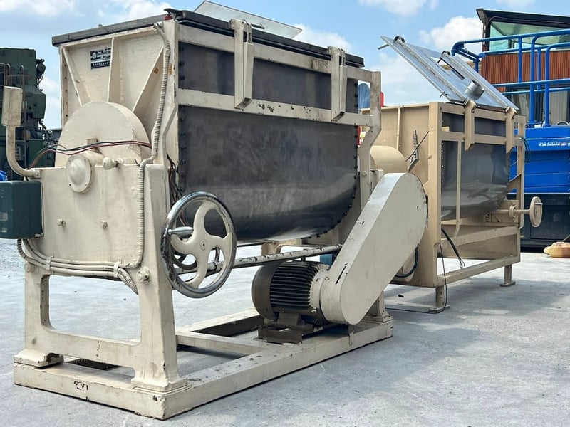 เครื่องผสมแนวนอนแบบสเตนเลส งานสเตนเลสสวยหนาพรีเมี่ยม⚡️380V⚡️เข้ามา 2 ตัว เครื่องผสมแนวนอนแบบสเตนเลส งานสเตนเลสสวยหนาพรีเมี่ยม⚡️380V⚡️เข้ามา 2 ตัว