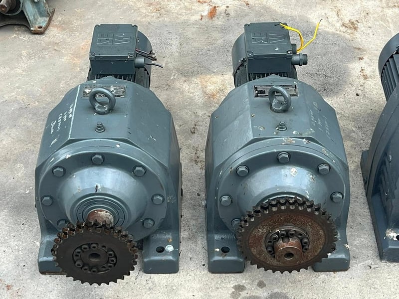 มอเตอร์เกียร์ทดกำลัง SEW EURODRIVE⚡️380V⚡️เข้ามา 6 ตัว