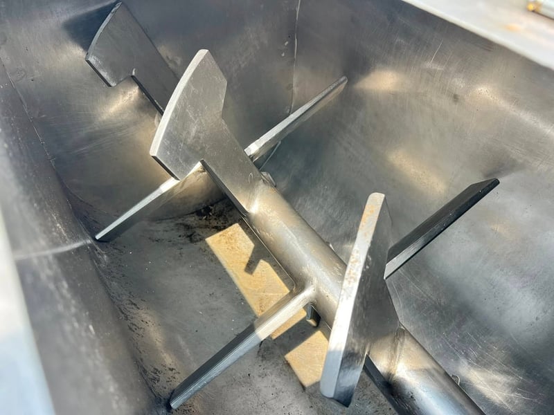 เครื่องผสมแนวนอนแบบสเตนเลส งานสเตนเลสสวยหนาพรีเมี่ยม⚡️380V⚡️เข้ามา 2 ตัว เครื่องผสมแนวนอนแบบสเตนเลส งานสเตนเลสสวยหนาพรีเมี่ยม⚡️380V⚡️เข้ามา 2 ตัว