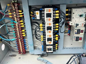 เครื่องผสมแนวนอนแบบสเตนเลส ขนาด 500 ลิตร ห้องและใบสเตนเลสแบบลิบบอน มีระบบฮีทเตอร์ให้ความร้อน⚡️380V⚡️