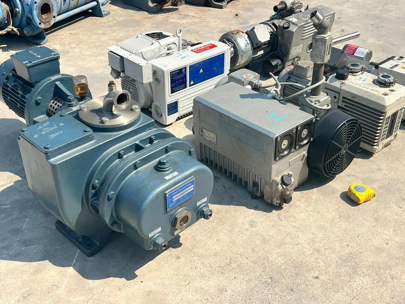 แวคคัมปั้มสุญญากาศ⚡️380V⚡️เข้ามา 6 ตัว