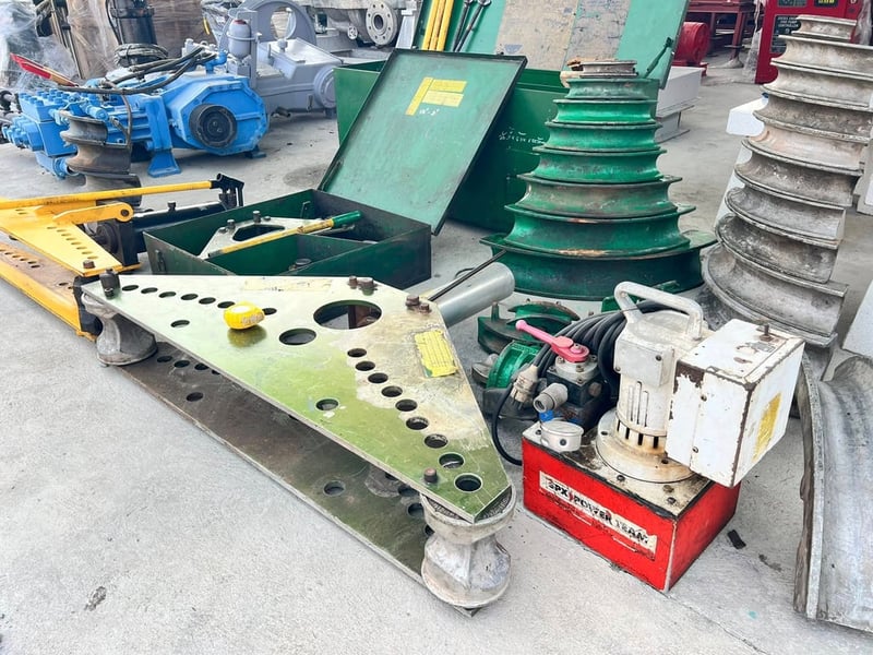 เครื่องดัดแป๊ป🇺🇸ENERPAC & GREENLEE🇺🇸Made in USA มาพร้อมอุปกรณ์ลูกดัดจัดเต็ม เข้ามา 3 ชุด