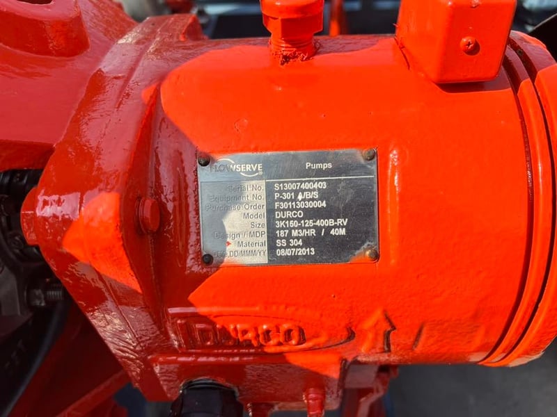 ชุดปั้มน้ำหอยโข่งงานสเตนเลส🇬🇧 DURCO FLOWSERVE PUMP 🇬🇧⚡️380V⚡️งานสเตนเลสเกรดหนาแบรนด์พรีเมี่ยมจากยุโรป สภาพสวยงานตัดประมูล