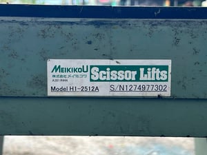 เอ็กลิฟท์ขนส่งสินค้า(X-LIFT)🇯🇵MEIKIKOU JAPAN🇯🇵ขนาดโหลด 2000~2500 KG ยกสูง 150 cm ฐานรับชิ้นงาน 100 x 200 cm⚡️380V⚡️เข้ามา 3 ตัว เอ็กลิฟท์ขนส่งสินค้า(X-LIFT)🇯🇵MEIKIKOU JAPAN🇯🇵ขนาดโหลด 2000~2500 KG ยกสูง 150 cm ฐานรับชิ้นงาน 100 x 200 cm⚡️380V⚡️เข้ามา 3 ตัว