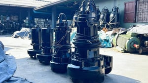 ปั้มจุ่มแช่ไดโว่(Submersible)🇯🇵Tsurumi & ShinMaywa🇯🇵⚡️380V ปั้มจุ่มแช่ไดโว่(Submersible)🇯🇵Tsurumi & ShinMaywa🇯🇵⚡️380V