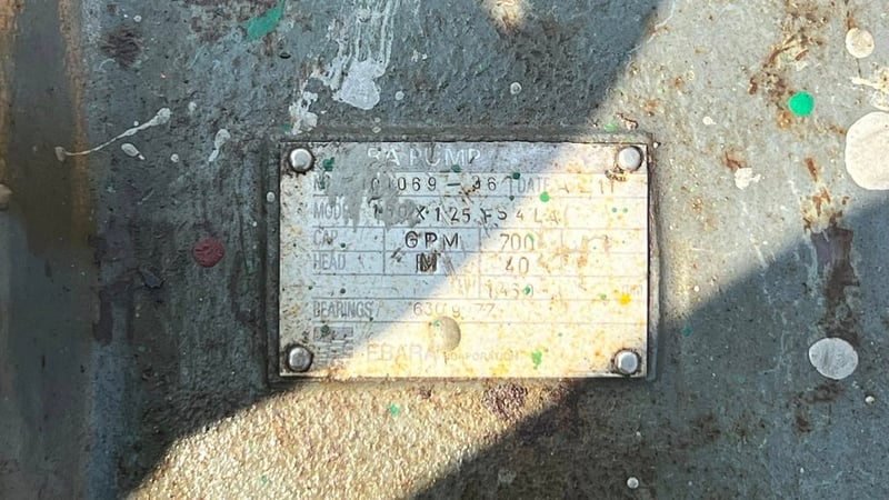 ชุดปั้มน้ำหอยโข่ง🇯🇵EBARA JAPAN🇯🇵⚡️380V⚡️เข้ามา 4 ชุด