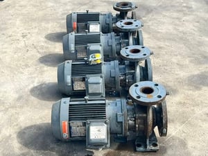 ปั้มน้ำหอยโข่ง🇯🇵EBARA JAPAN🇯🇵ใบพัดสเตนเลส ขนาด 2 HP  ท่อ 2.5”~ 2”⚡️380V⚡️เข้ามา 4 ตัว