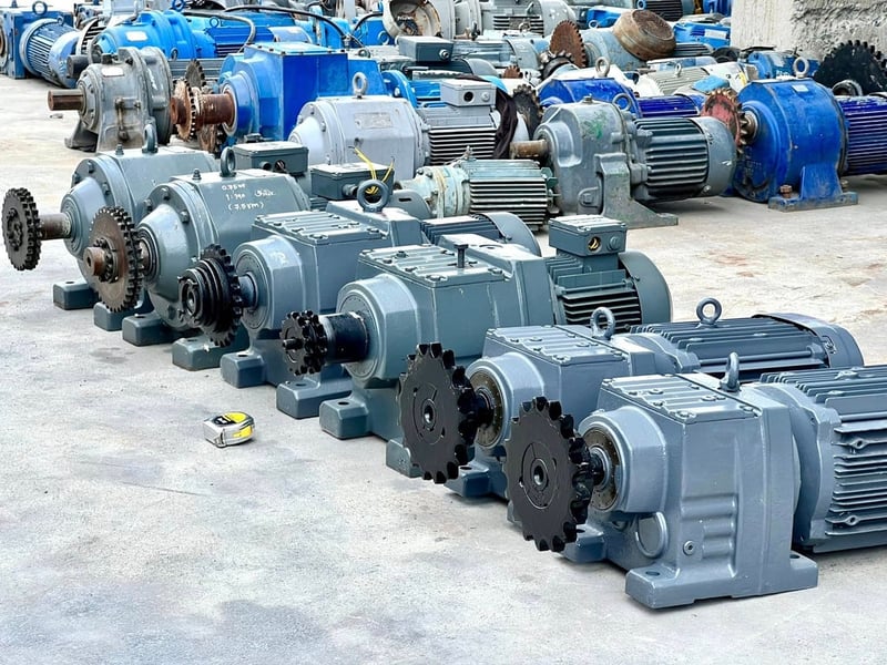 มอเตอร์เกียร์ทดกำลัง SEW EURODRIVE⚡️380V⚡️เข้ามา 6 ตัว