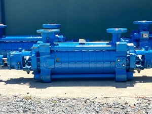 ปั้มมัลติจสเตทหลายใบพัด 🇩🇪SULZER WEISE GERMANY🇩🇪 งานยุโรปสเตนเลสเกรดพรีเมี่ยม 4”~ 2” H : 639 m Q : 40.3 m3h ใช้กับมอเตอร์ขนาด 150 ~ 180 HP เข้ามา 3 ตัว ปั้มมัลติจสเตทหลายใบพัด 🇩🇪SULZER WEISE GERMANY🇩🇪 งานยุโรปสเตนเลสเกรดพรีเมี่ยม 4”~ 2” H : 639 m Q : 40.3 m3h ใช้กับมอเตอร์ขนาด 150 ~ 180 HP เข้ามา 3 ตัว