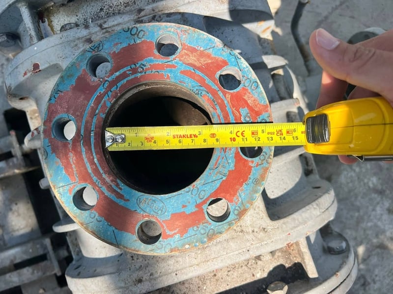 รูทโบลเวอร์อัดอากาศ(RootBlower)🇯🇵UNOMACH ARC🇯🇵รุ่น ARC-80 ( 3” ) มาพร้อมแท่น (ไม่มีมอเตอร์)