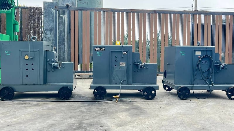 เครื่องตัดเหล็กเส้นไซด์ก่อสร้าง NIMUT รุ่น SC-B32 ระบบไฮดรอลิค ตัดไซด์ 32 mm⚡️380V⚡️