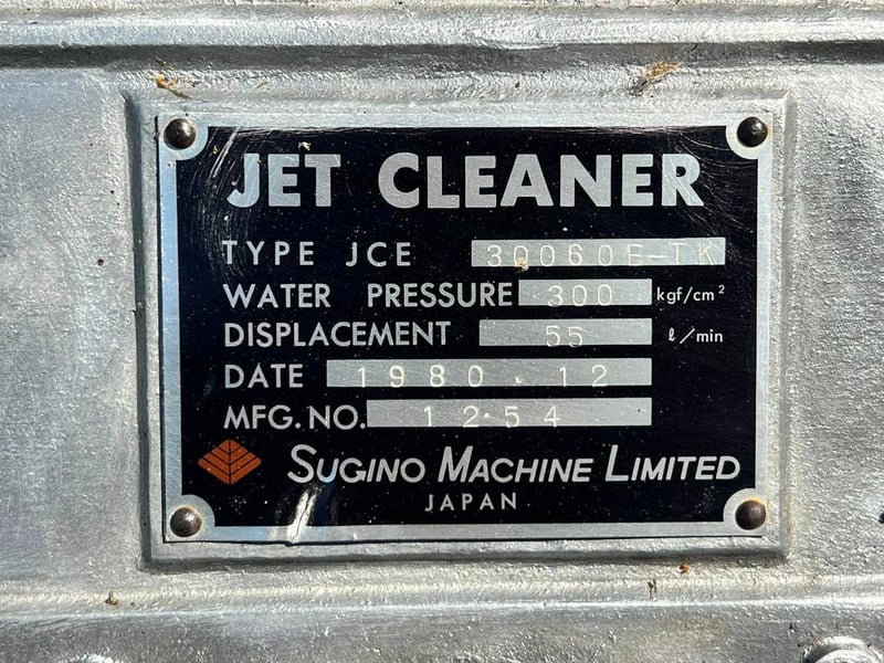 ปั้มฉีดน้ำแรงดันสูง(High_Pressure) SUGINO JAPAN 300 Bar 55 L min ปั้มฉีดน้ำแรงดันสูง(High_Pressure) SUGINO JAPAN 300 Bar 55 L min