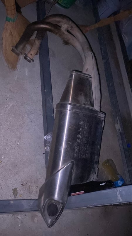 Kawasaki Versysท่อ เดิม650แท้ 