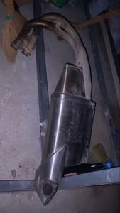 Kawasaki Versysท่อ เดิม650แท้ 