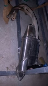 Kawasaki Versysท่อ เดิม650แท้ 