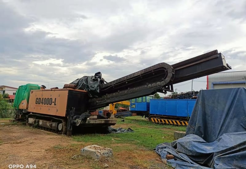 เครื่องเจาะแนวนอน HDD RIG GD4000-L