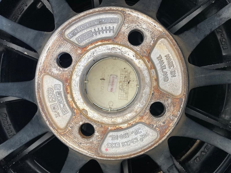 Lenso Project-D ขอบ 15 กว้าง7.5J 4รู 100 