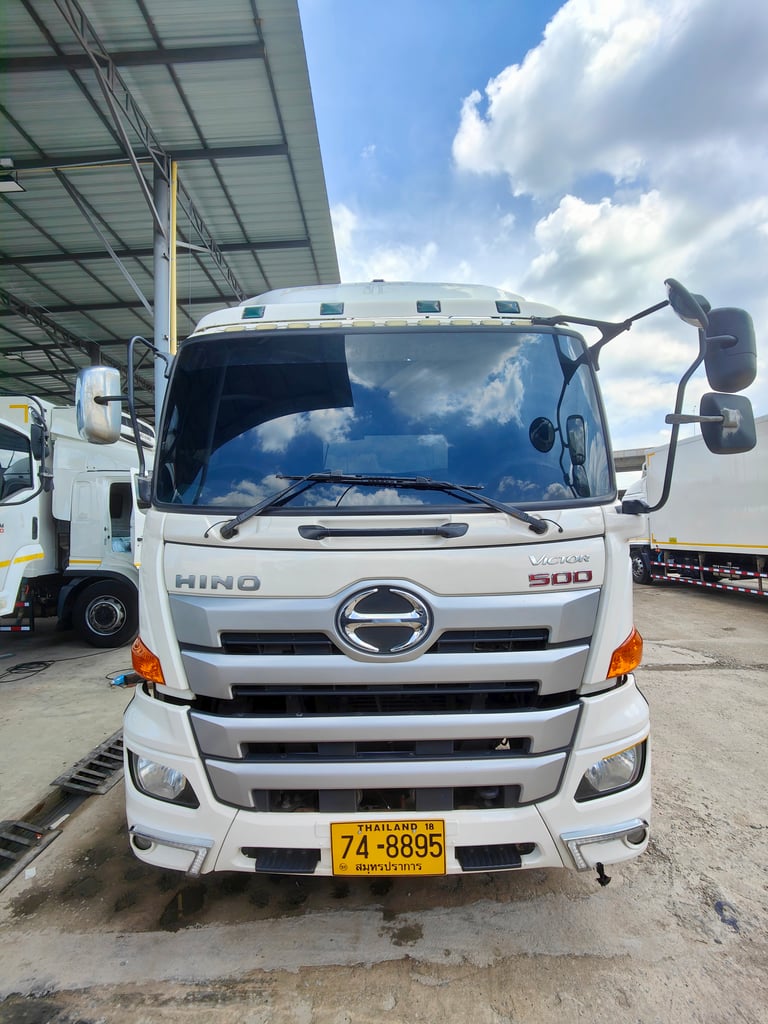 HINO FM1A 344แรงม้า รถบรรทุก 10ล้อ หัวลาก เฉพาะหัว ปี2021 HINO FM1A 344แรงม้า รถบรรทุก 10ล้อ หัวลาก เฉพาะหัว ปี2021