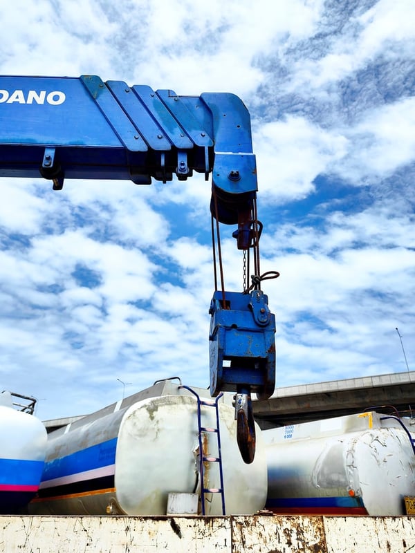 Isuzu FTR240 พร้อมเครน Tadano 5 ตัน 5 ปอก