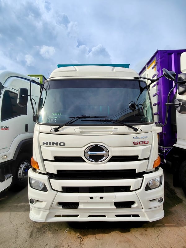 HINO FL8J 260แรงม้า รถบรรทุก 10ล้อ ตู้แห้ง ปี2019