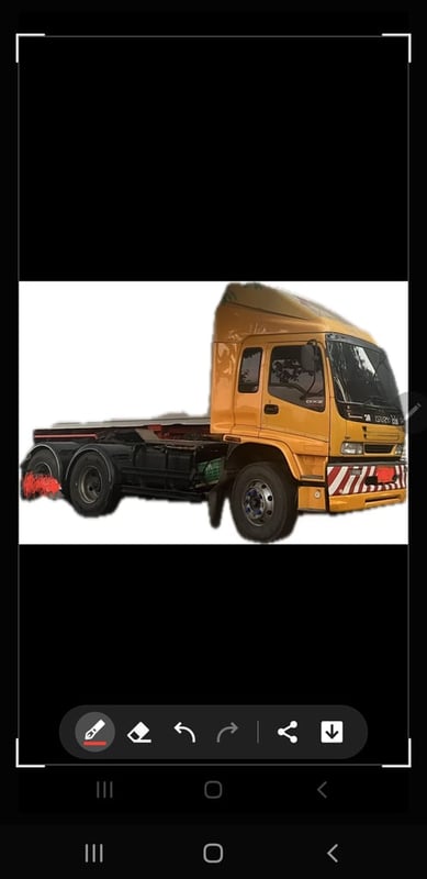 ขายหัวลากอีซูซุ320 max loadสีเหลือง