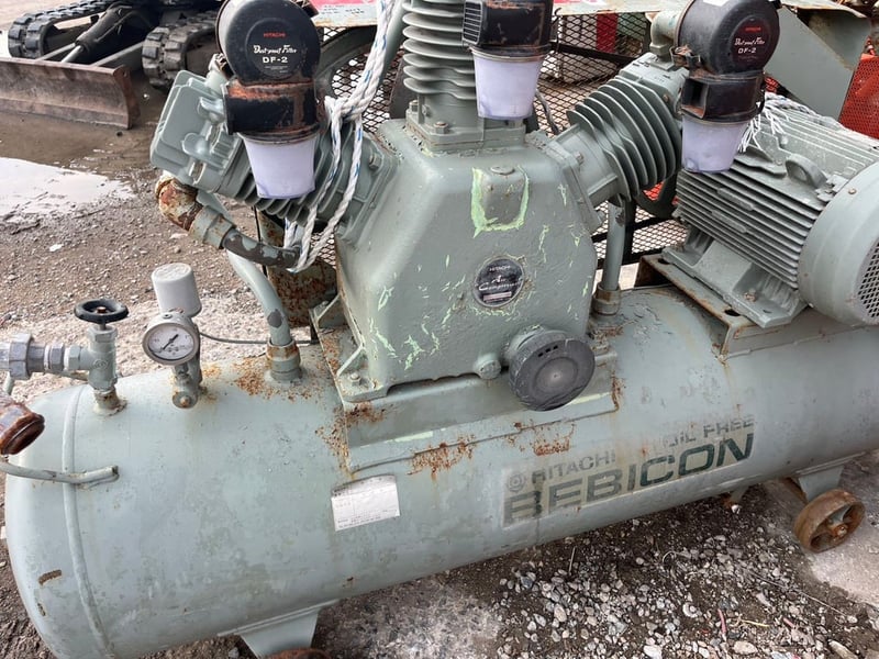 48,000 สวยๆ HITACHI BEBICON ถัง 500ลิตร 3สูบ กำลังอัดดี มอเตอร์ 15แรงม้า ไฟ380v. มือ 2นำเข้าจากญี่ปุ่น 0...94...789...9445 ดูน้อยลง