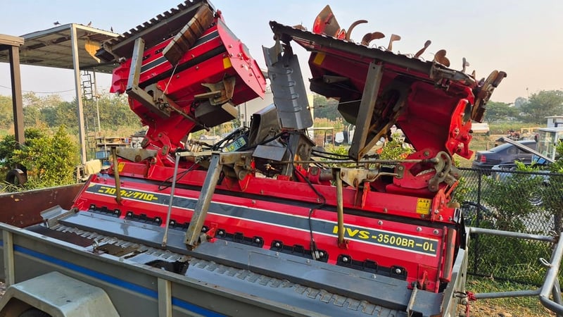 โรตารี่พับ Niplo 3.5เมตร รุ่นใหม่ คอนโทรลรีโมท สภาพสวย ใช้งานมาน้อย จากญี่ปุ่น 38,000บาท โทร : 094-7899445