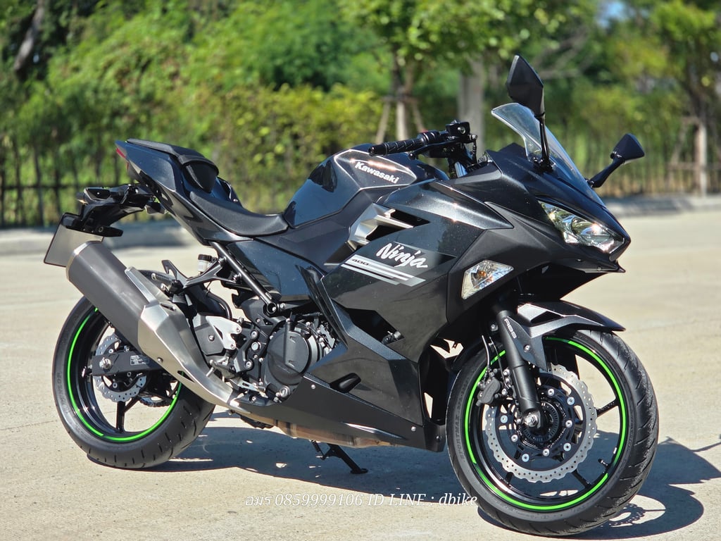 kawasaki ninja400 ปี2022ไมล์1,850กม. kawasaki ninja400 ปี2022ไมล์1,850กม.