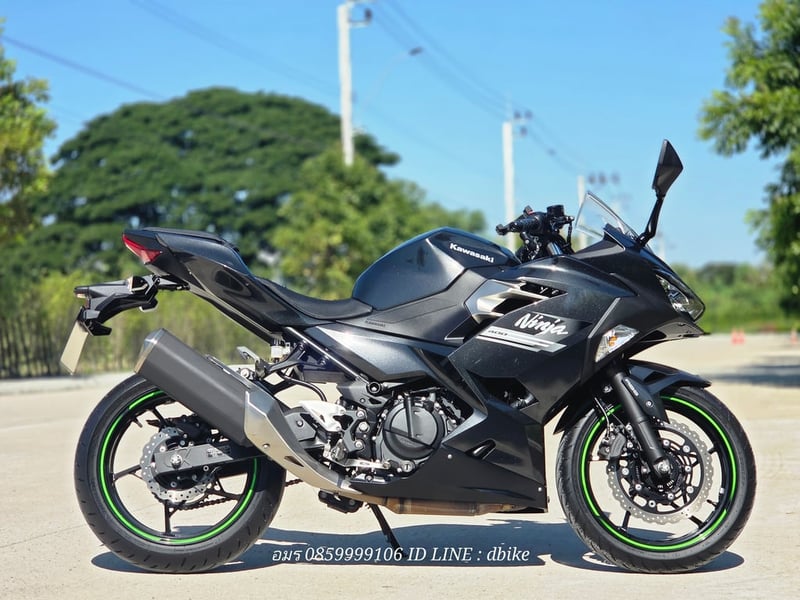 kawasaki ninja400 ปี2022ไมล์1,850กม.