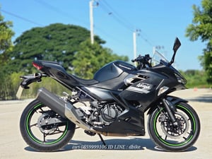kawasaki ninja400 ปี2022ไมล์1,850กม.