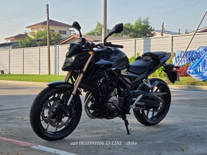 HONDA CB500F สีดำดุ 2022 ดิสหน้าคู่ LEDตัวใหม่แล้วคับ