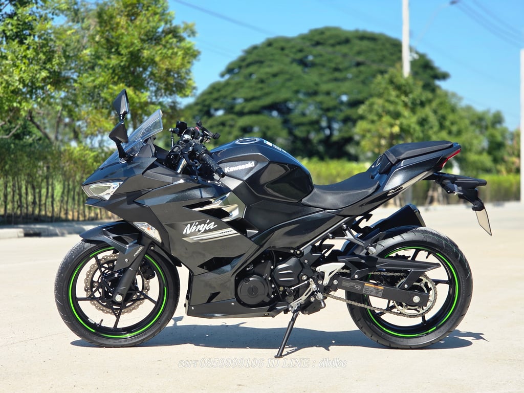 kawasaki ninja400 ปี2022ไมล์1,850กม. kawasaki ninja400 ปี2022ไมล์1,850กม.