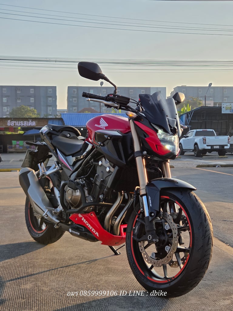 HONDA CB500F 2022 ดิสหน้าคู่ LEDตัวใหม่แล้วคับ