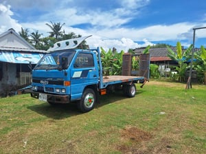 ขายเทลเลอรถเกี่ยว NPR58L เครื่อง4BE1-110แรง พวงมาลัยพาวเวอ เกียสั้น พร้อมใช้งาน เล่มพร้อมโอน