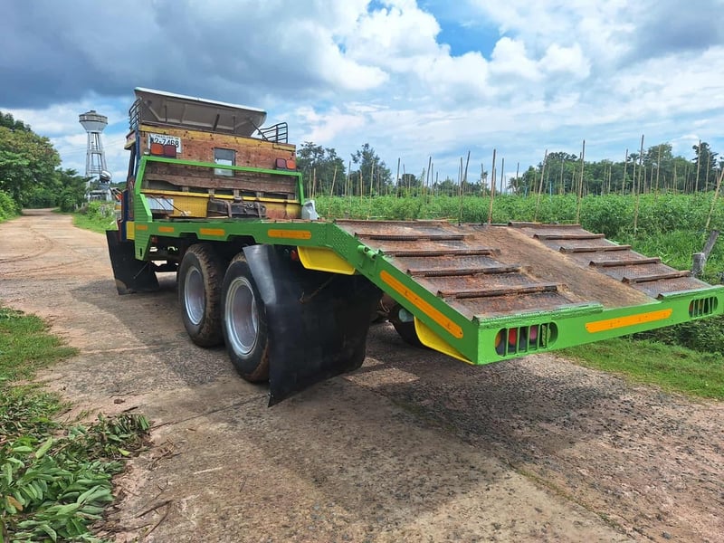 ขายเทลเลอหางขึ้น320 เครื่องEH700-168แรง เกียใหญ่HO-7ถอย สโลอินเตอ เบรคทิฟฟี่ พวงมาลัยพาวเวอ ช่วงล่างเพลาโบกี้้ใหญ่ZM เสื้อเพลาใหญ่นิสสัน คานหน้าใหญ่รอกกี้ หางต่อใหม่เหล็กไอบีมสอด เล่มพร้อม