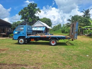 ขายเทลเลอรถเกี่ยว NPR58L เครื่อง4BE1-110แรง พวงมาลัยพาวเวอ เกียสั้น พร้อมใช้งาน เล่มพร้อมโอน