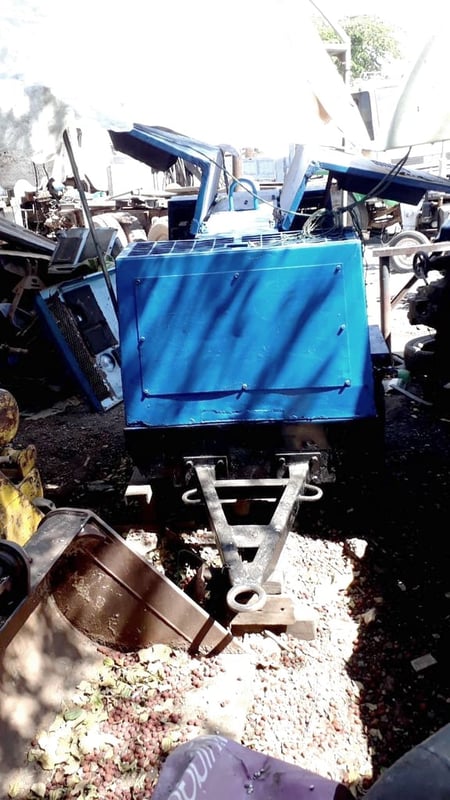 ปั้มลม AIRMAN PDS125S เครื่อง 3 สูบ 7 บาร์ มียี่ห้อ DENYO , KOMATSU ปั้มลม AIRMAN PDS125S เครื่อง 3 สูบ 7 บาร์ มียี่ห้อ DENYO , KOMATSU