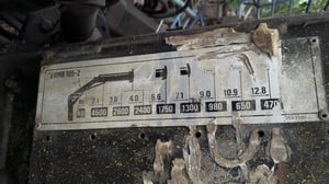 เครนติดรถบรรทุก HIAB105-2 ยกได้ 4.5 ตัน พร้อมปั้มไฮโดรลิค